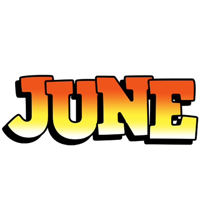 June sunset logo