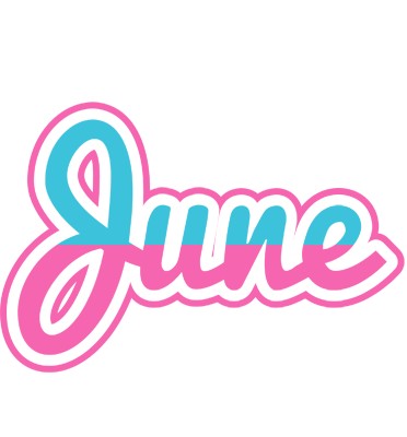June woman logo