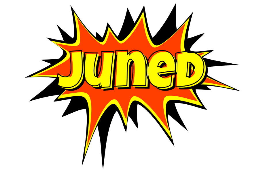Juned bazinga logo