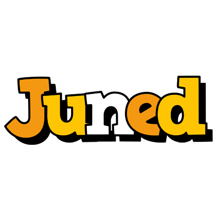 Juned cartoon logo