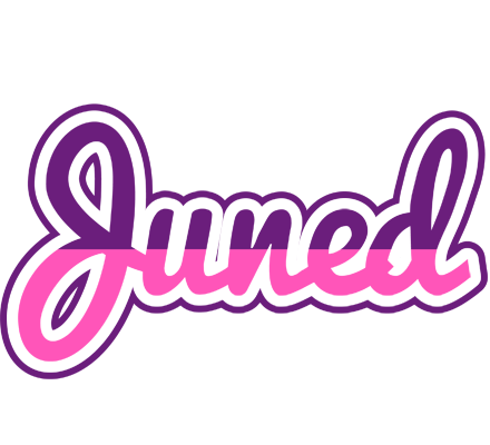 Juned cheerful logo