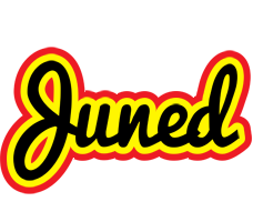 Juned flaming logo