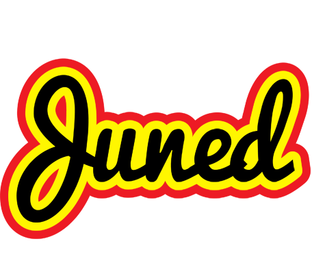 Juned flaming logo