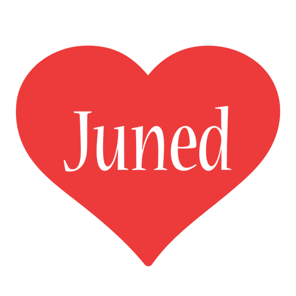 Juned love logo