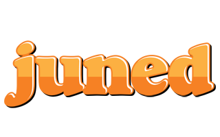 Juned orange logo