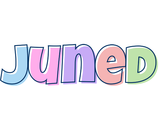 Juned pastel logo