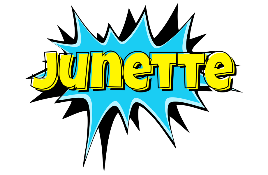 Junette amazing logo