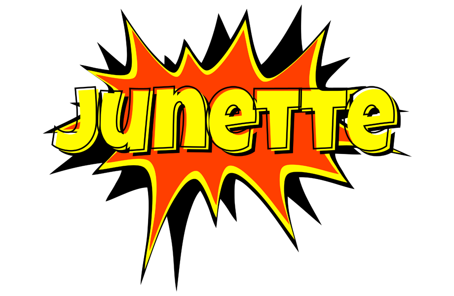 Junette bazinga logo