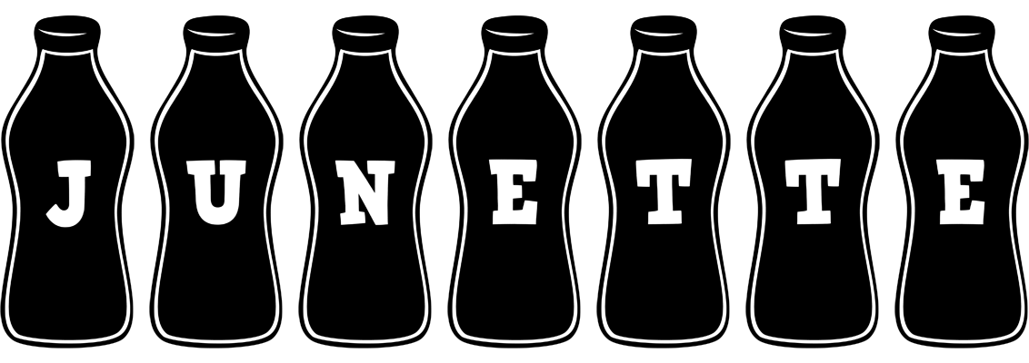 Junette bottle logo