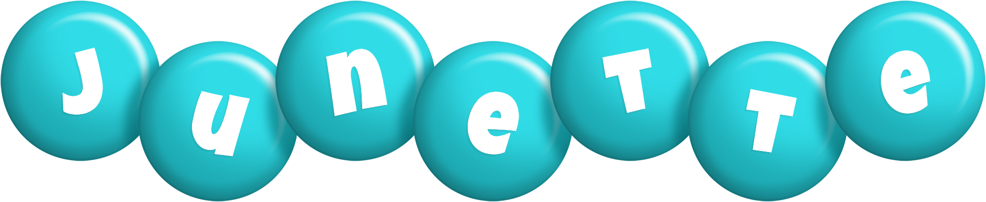 Junette candy-azur logo