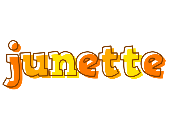 Junette desert logo
