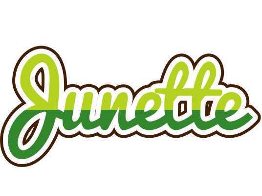 Junette golfing logo