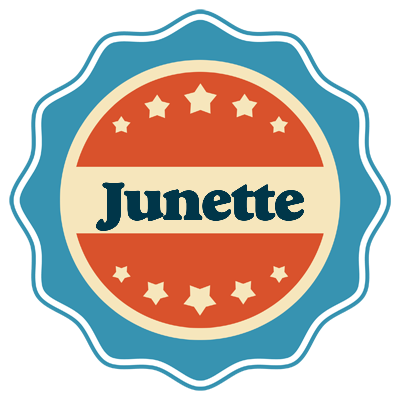 Junette labels logo