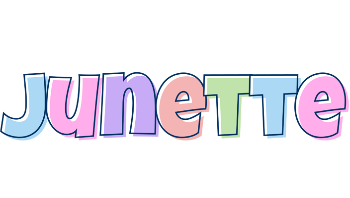 Junette pastel logo