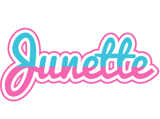 Junette woman logo