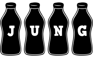 Jung bottle logo