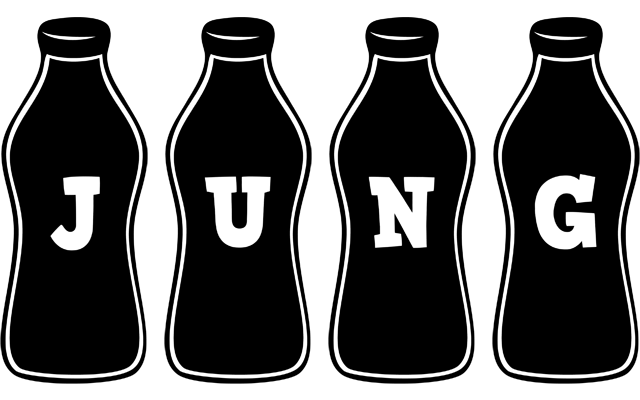 Jung bottle logo