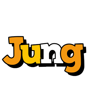 Jung cartoon logo