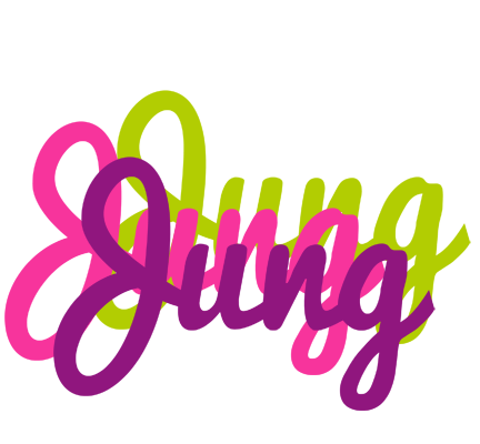 Jung flowers logo