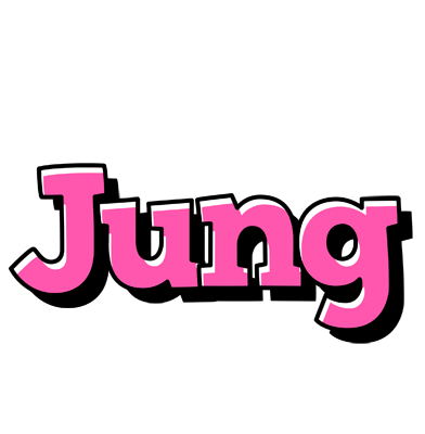 Jung girlish logo