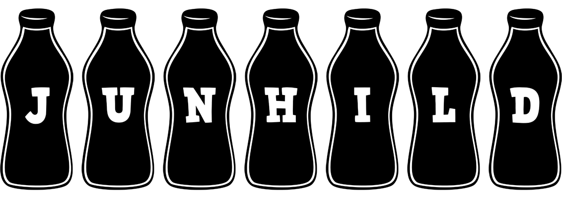Junhild bottle logo