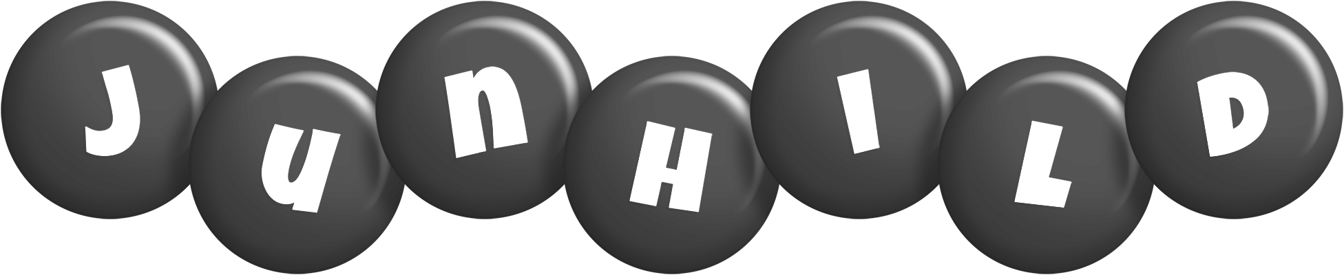 Junhild candy-black logo