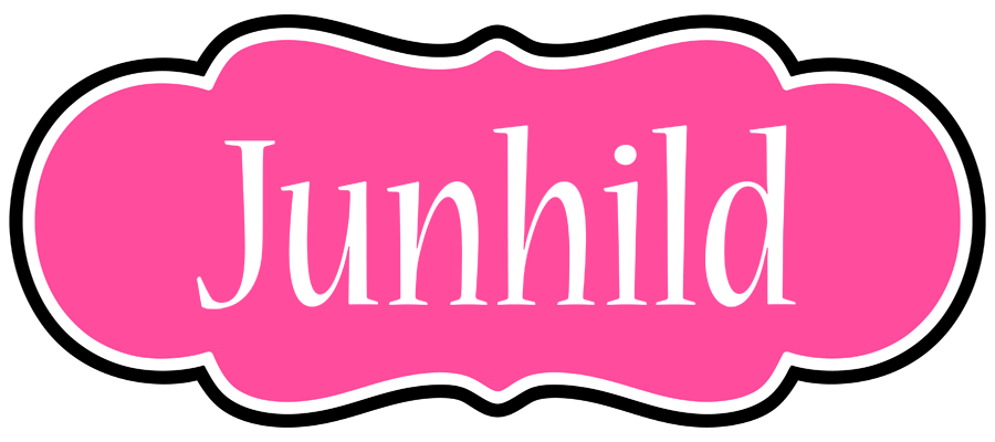 Junhild invitation logo