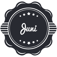 Juni badge logo