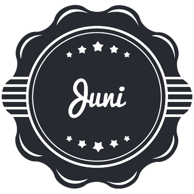 Juni badge logo