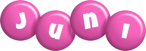 Juni candy-pink logo