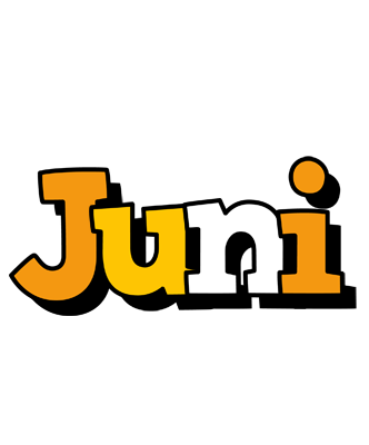 Juni cartoon logo