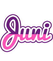 Juni cheerful logo