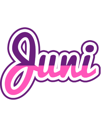 Juni cheerful logo