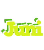 Juni citrus logo