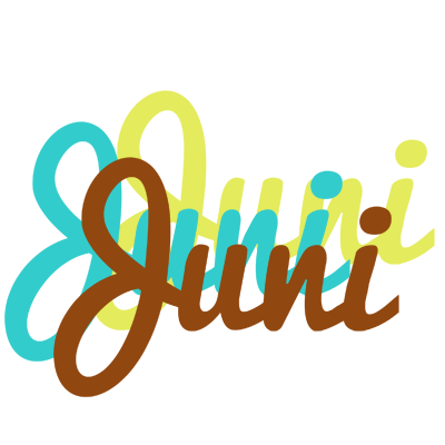 Juni cupcake logo