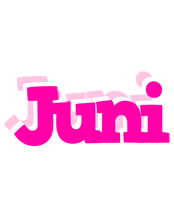 Juni dancing logo