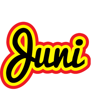 Juni flaming logo