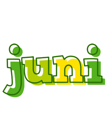 Juni juice logo