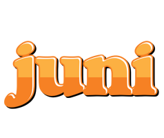 Juni orange logo