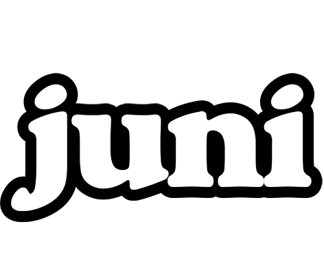 Juni panda logo