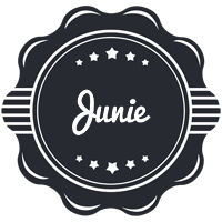 Junie badge logo
