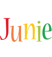 Junie birthday logo