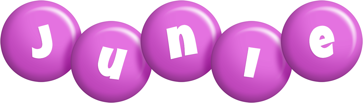 Junie candy-purple logo