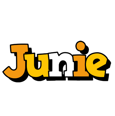 Junie cartoon logo