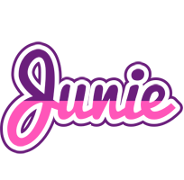 Junie cheerful logo