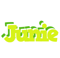 Junie citrus logo