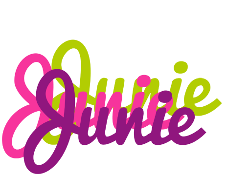 Junie flowers logo