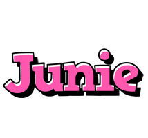 Junie girlish logo