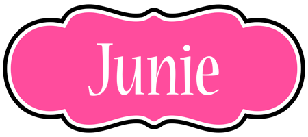 Junie invitation logo