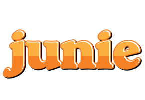 Junie orange logo